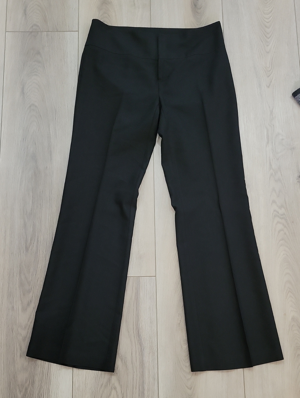 INC International Concepts Black Boot-Cut Dress Pants
